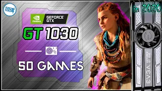 *NVIDIA GeForce GT 1030 in 50 Games    ( 2020-2024 )