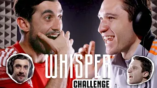 🎧 "DON'T SHOUT AT ME!"  Federico Chiesa & Mattia Perin Take on the Whisper Challenge! 🤣 | Juventus