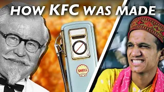 Villagers React To KFC Colonel Sanders Tragic Story ! Tribal People React To KFC Story