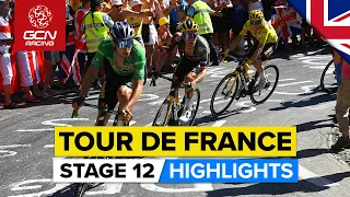 Fireworks On Alpe d’Huez! | Tour De France 2022 Stage 12 Highlights