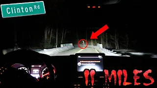 We visited CLINTON ROAD and this happened...(CHASED BY THE GHOST TRUCK)