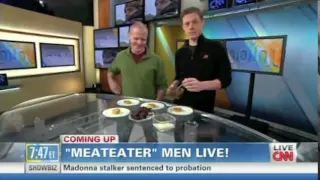 Steven Rinella and Tim Ferriss on CNN's Starting Point, Jan 4, 2013