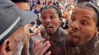 “I DON’T GIVE A F**K, DO NOT TOUCH ME” Gervonta Davis THREATENS Bernard Hopkins | CLOSE UP ANGLE