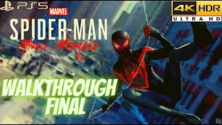 Marvel's Spider-Man: Miles Morales - [PS5] 4K UHD HDR Ray-Tracing (Walkthrough  FINAL)