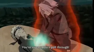 Sakura saves Naruto,4th great ninja war,Obito and kakashi childhood moments!!!