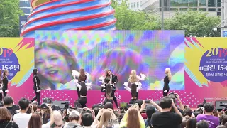 [4K] 190525 이달의 소녀 전체 직캠 (LOOΠΔ Focus) -'Butterfly' (Fancam) By.JJaGa !U클린 청소년 문화 콘서트 @청계광장