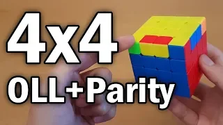 4x4 Rubik's Cube: OLL Parity Prediction & OLL Skips