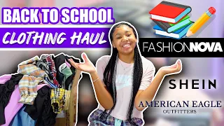 BACK TO SCHOOL CLOTHING HAUL 2022 | Ahvi LeeXO