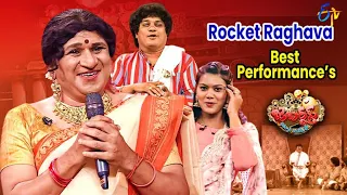 Rocket Raghava All in One April Month Performances | Jabardasth | ETV Telugu