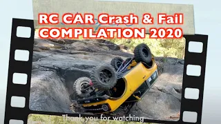 Rc car rock crawler fail & crash compilation 2020