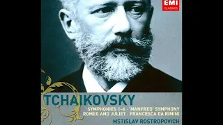 Mstislav Rostropovich Tchaikovsky - Symphonies 4,5&6  LPO