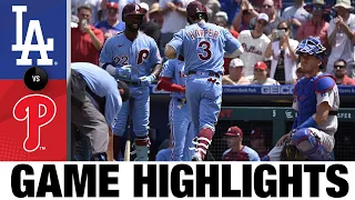 Dodgers vs. Phillies Game Highlights (8/12/21) | MLB Highlights