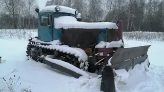 Запускаем трактор дт 75 после морозов! Столкнулись с некоторыми проблемами.