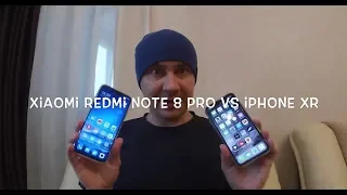 Сравнение телефона Xiaomi Redmi Note 8 Pro vs iPhone XR есть ли разница?