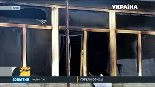 В центре Киева горело столетне здание