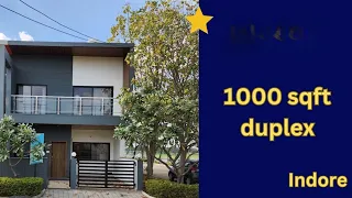 Duplex for sale in Indore | 1000 sqft | luxurious villa | Budget property (call 9303215006)