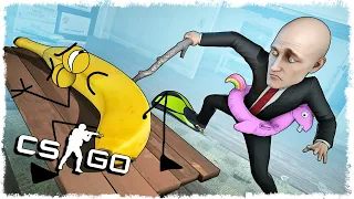 БАНАН ТРОЛЛЬ vs РУССКИЙ ТУРИСТ В CS:GO!!!