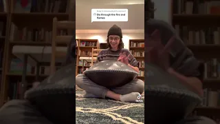 Through the Fire and the Flames played on a Handpan (Handpan Cover)