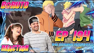 The Uzumaki Household - Boruto Episode 194 Reaction