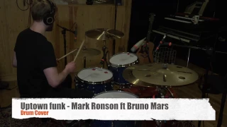 Uptown funk - Mark Ronson ft Bruno Mars (Drum Cover - By Robert Berry)