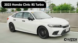 2023 Honda Civic RS Turbo CVT Review | Clutch with Macoy Dubs