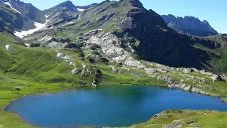 Gourette aux lacs d'Anglas, d'Uzious et du Lavedan