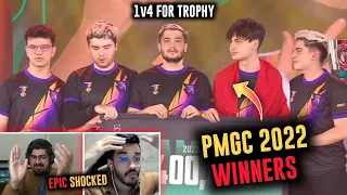 S2G WON PMGC 2022 FINALLY ❤️ | SNAX GAMING & MORTAL & TEENWOLF REACT ON EPIC THIS CLUTCH 🔥🥵