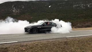 2018 Ford Mustang GT burnout