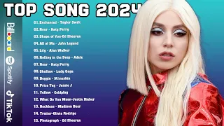 Clean pop playlist of 2024 - Ed Sheeran, Adele, Selena Gomez, The Weeknd, Miley Cyrus, Rihanna