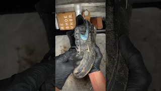 ASMR Nike Air Force 1 Shoe Cleaning