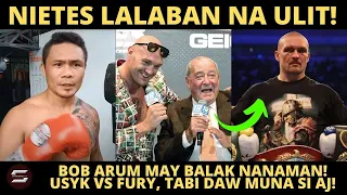 Donnie Nietes may LABAN na Ulit | Arum "Magbigay daan ka Joshua, Maglalaban muna si FURY at USYK!"