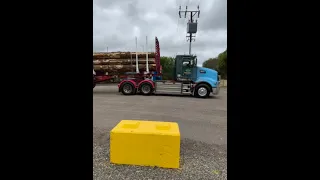 Fennell Forestry B-double 67 tonne Janus Electrified truck