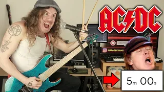 Making An AC/DC Song In 5 Minutes (Speedrun)