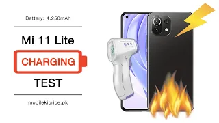 Mi 11 Lite Battery Charging Test | 0% - 100% ⚡️ Fast Battery Charging ⚡️ | 33W Charger