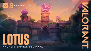 Ciudad de las flores // Tráiler oficial del mapa Lotus - VALORANT