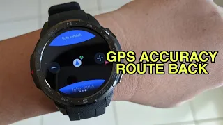 BETAPA MANTAPNYA GPS dan ROUTE BACK HONOR WATCH GS PRO!