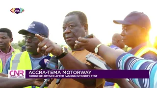 Tema Motorway opened to traffic after completion of repair works | CNR