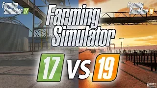 Farming Simulator 17 vs 19 Graphics Comparison