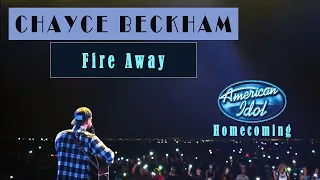 Chayce Beckham Sings Fireaway Chris Stapleton Homecoming Song American Idol Top 3