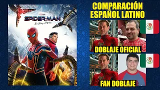 Spiderman: Fandub de Luis Daniel Ramírez y Doblaje Oficial de Víctor Ugarte | Comparación Latino