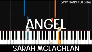 Sarah McLachlan - Angel (Easy Piano Tutorial)