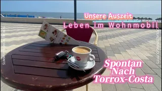 Spontan nach Torrox-Costa.. direkt am Hundestrand #vanlife #vlog #wohnmobil #hunde #soloreisen