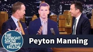 Peyton Manning Talks to Brother Eli's Super Bowl Sad Face