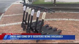 Pros and cons of e-scooters being discussed