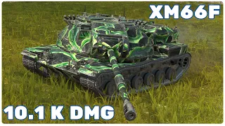 XM66F ● 10.1 K DAMAGE ● 5 KILLS ● WoT Blitz Best Replays