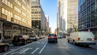 New York City 4K | Driving Around Midtown Manhattan [USA Road Trip]