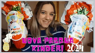 APRO UOVA DI PASQUA KINDER 2024, DRAGONBALL E FROZEN