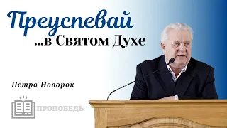 Преуспевай… в Святом Духе  | проповедь | Петро Новорок