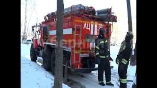 Квартира хабаровчанина загорелась, когда мужчина ушел на работу.  Mestoprotv