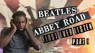 I AM IN AWE!! The Beatles - Abbey Road Album  FIRST TIME EVER Reaction Part 1